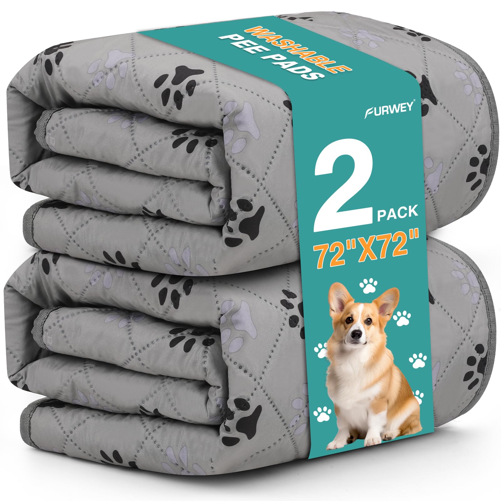 FURWEY vista frontal del pack gris protegiendo superficies