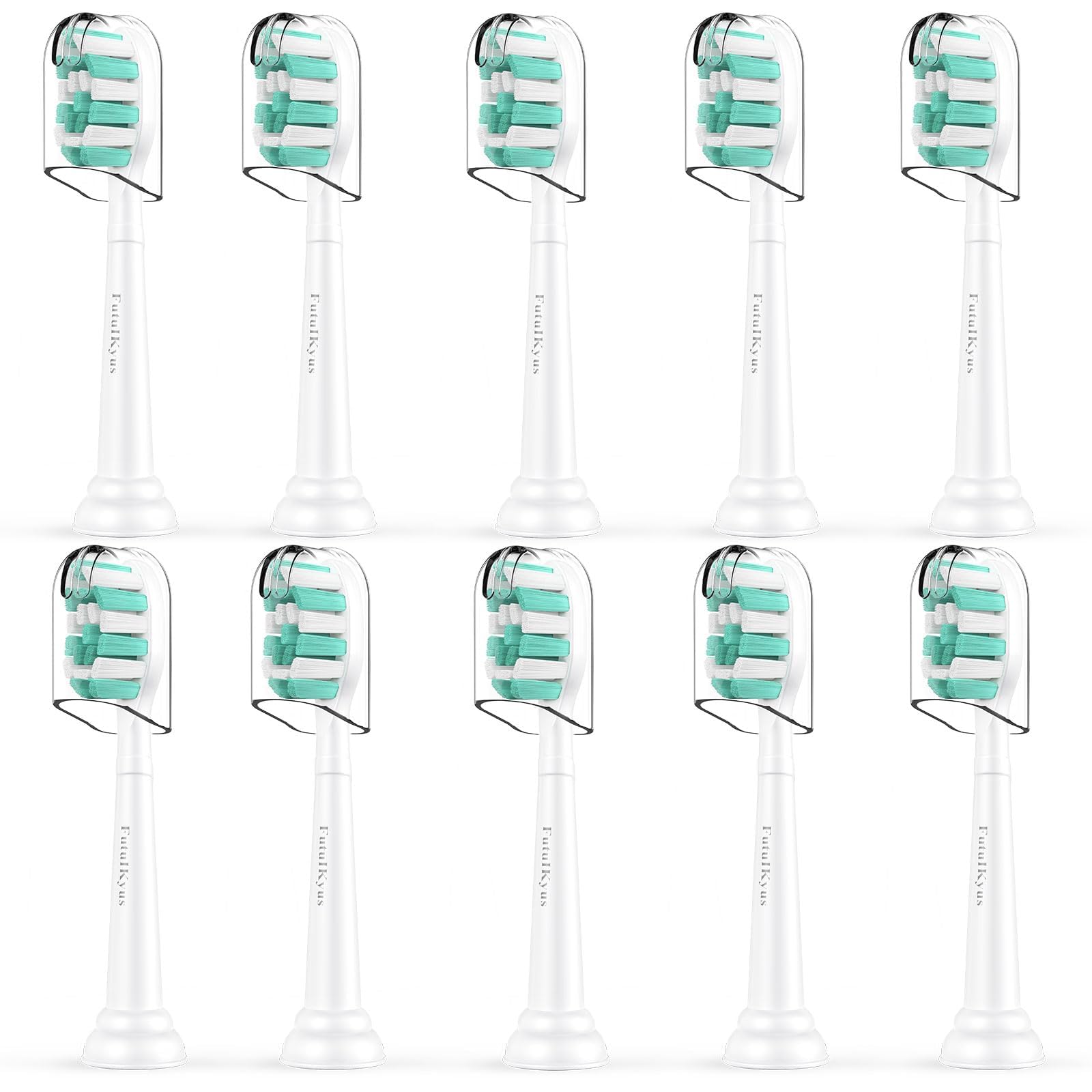 Futulkyus pack frontal mostrando 10 cabezales, reposición práctica y económica