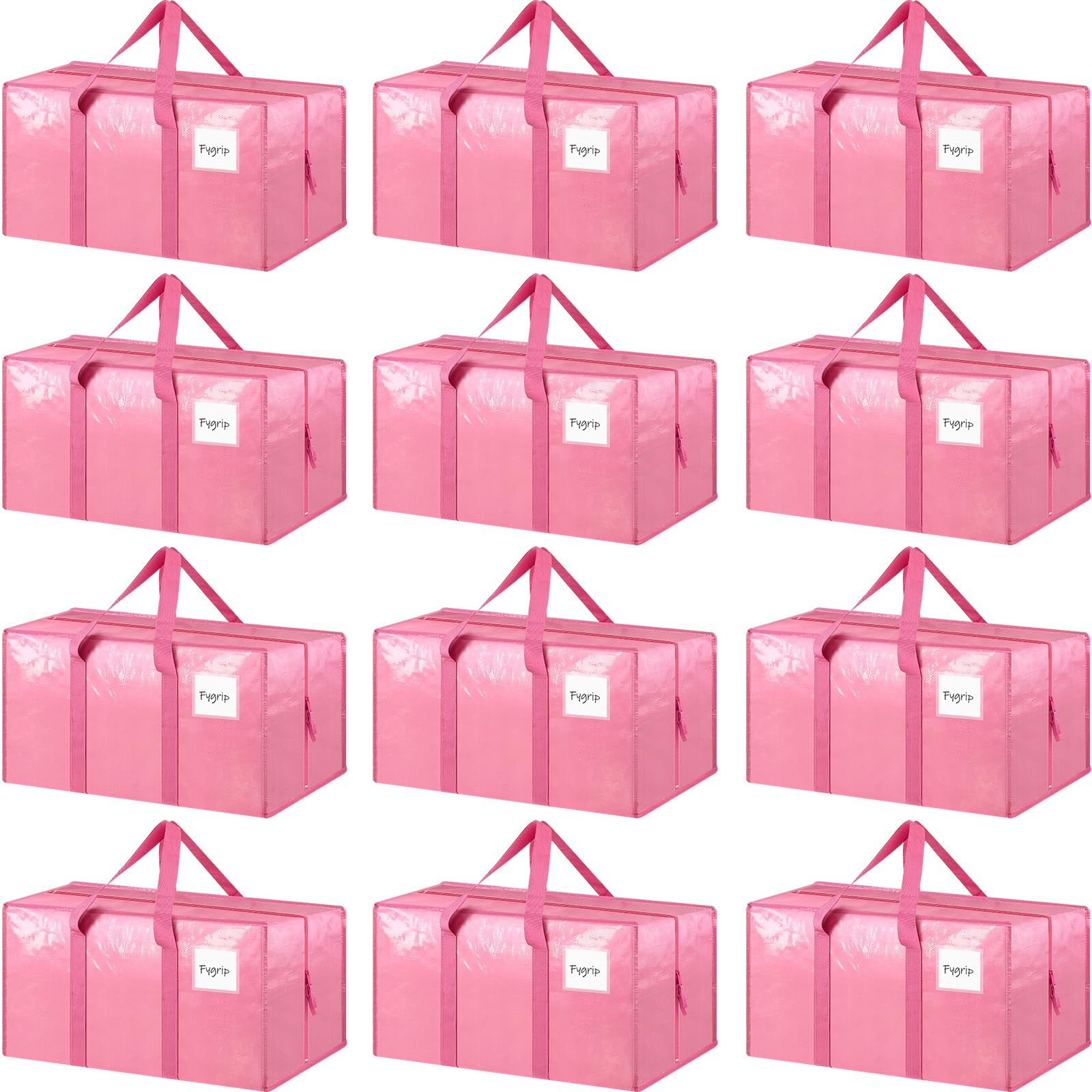 FYGRIP vista frontal del paquete rosa protege y organiza ropa