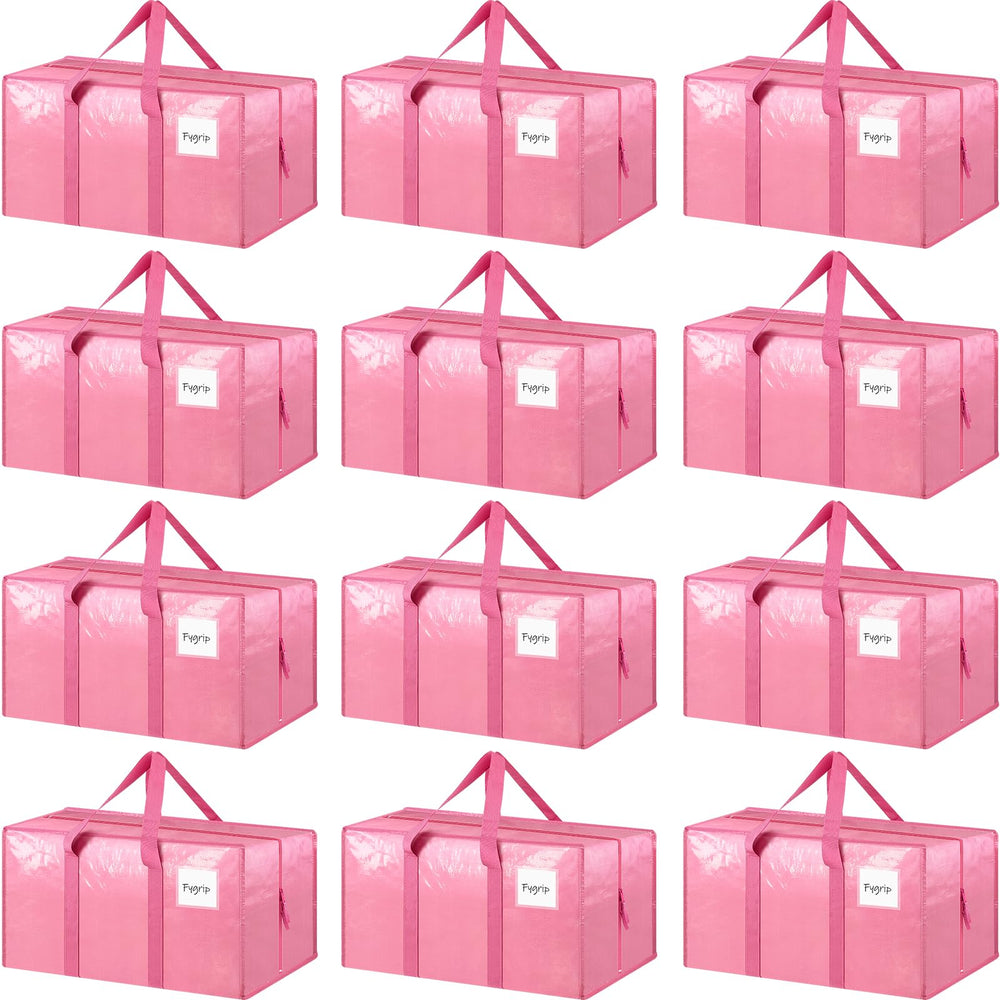 FYGRIP vista frontal del paquete rosa protege y organiza ropa