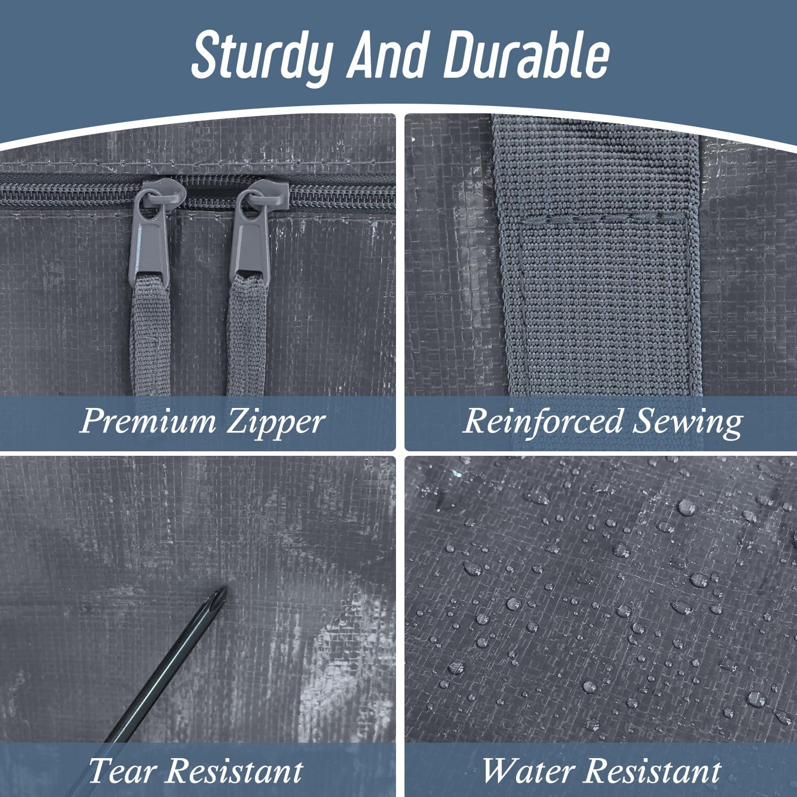 FYGRIP primer plano del tejido 180 GMS resistente e impermeable