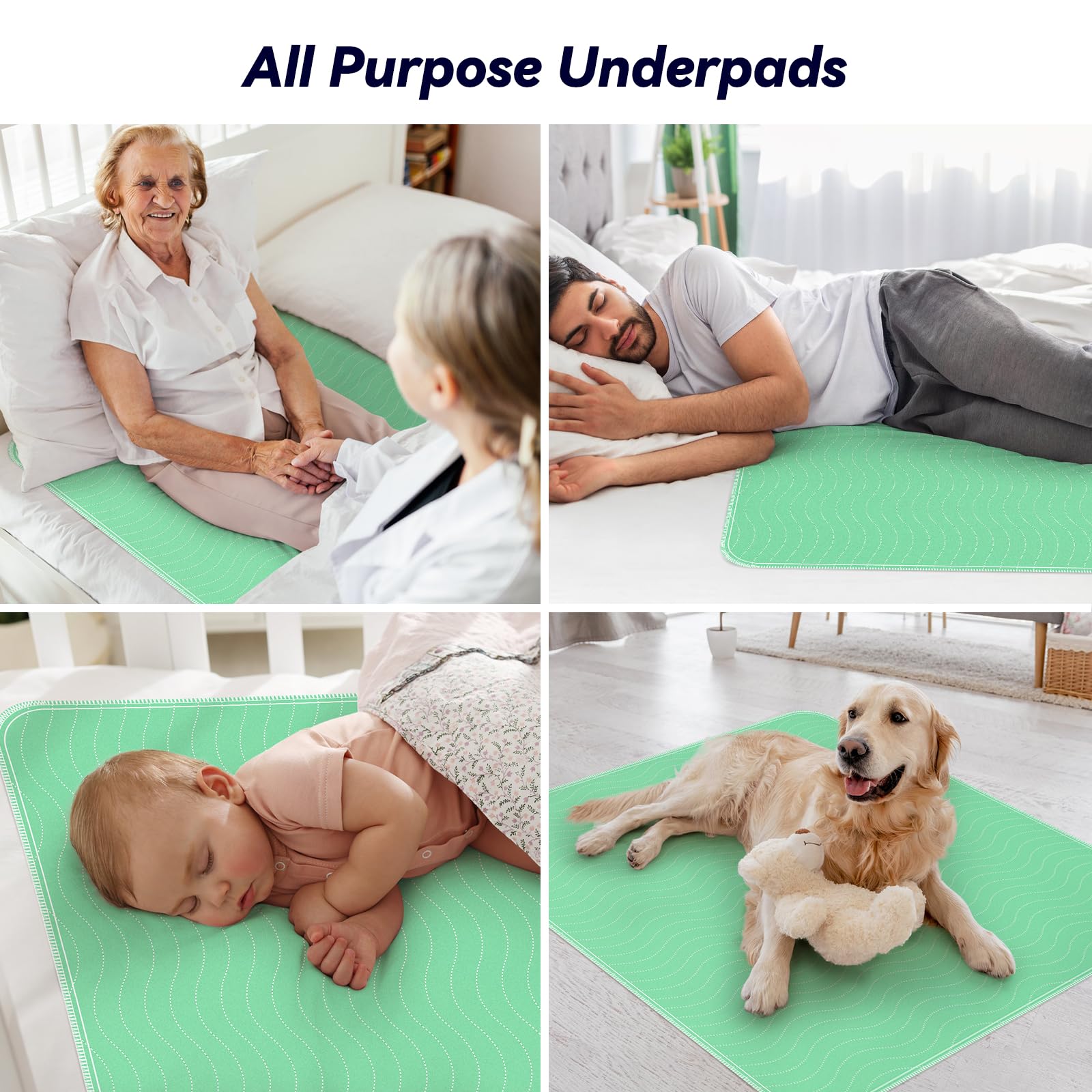 FYGRIP perro descansando sobre almohadilla, protege muebles y facilita limpieza
