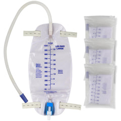 Gadget Beyond vista frontal del paquete con 3 bolsas 32 oz y tubos