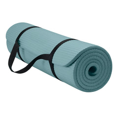 Gaiam front view of balsam mat showing full surface and comfort