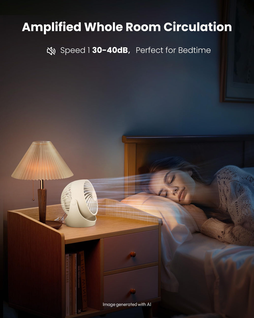 Gaiatop ventilador rejilla desmontable, fácil limpieza y mantenimiento