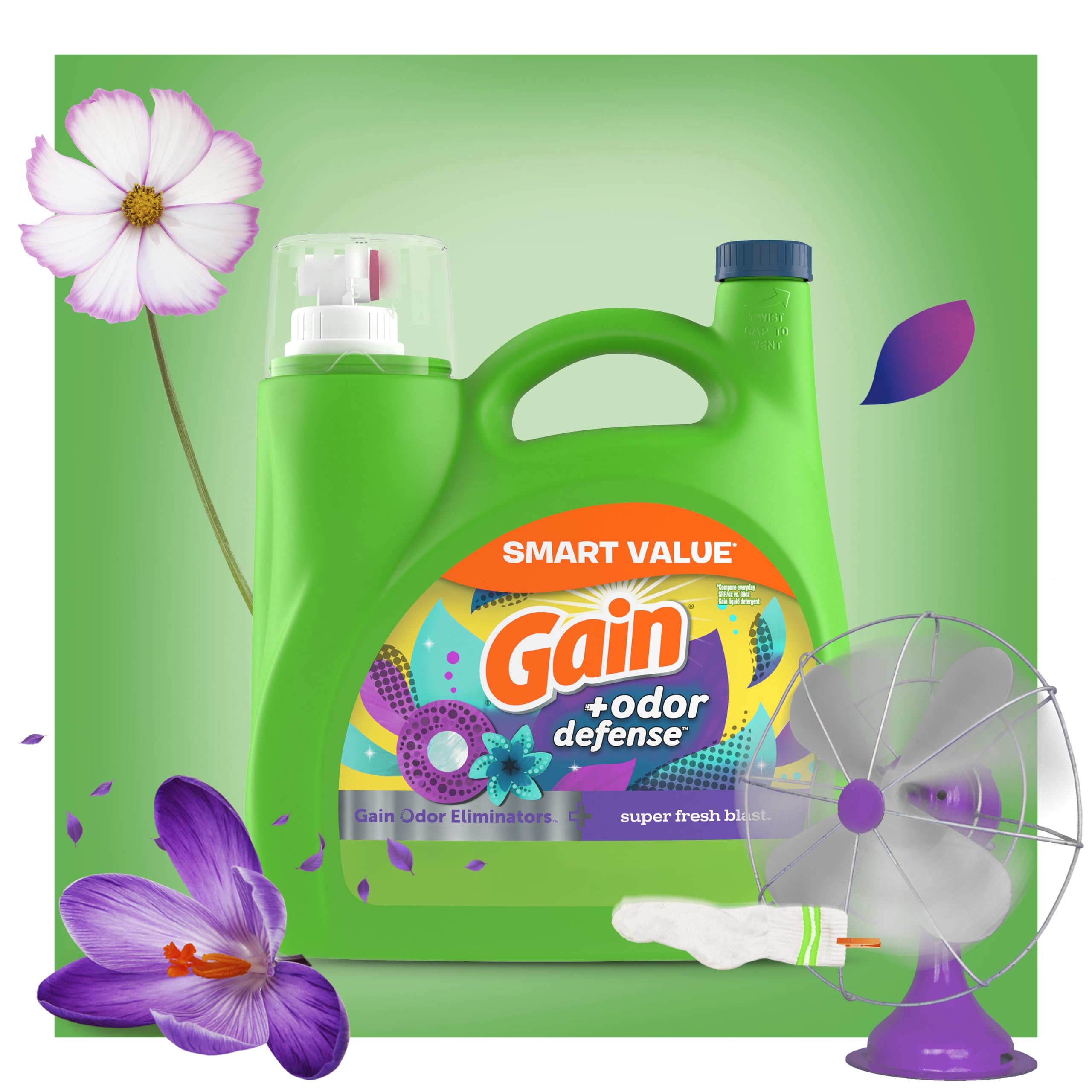 Gain tela perfumada tras lavado que refleja fragancia persistente