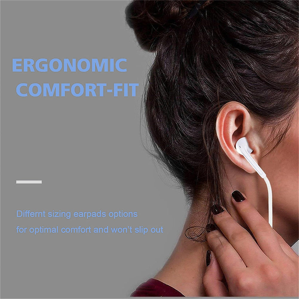 galawelly tamaño de los auriculares en mano para referencia de escala