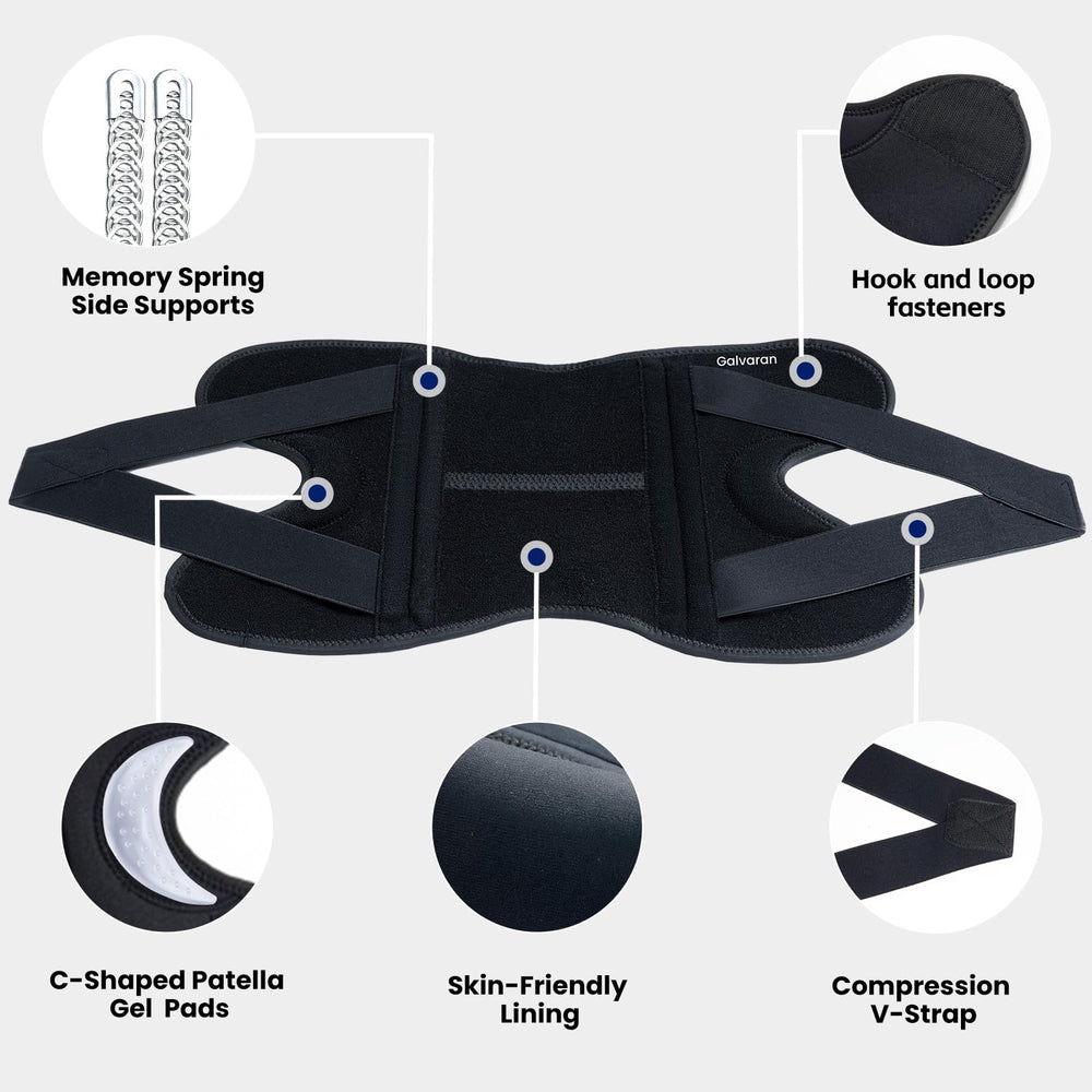 Galvaran comparación de tallas con medida del muslo para ajuste perfecto