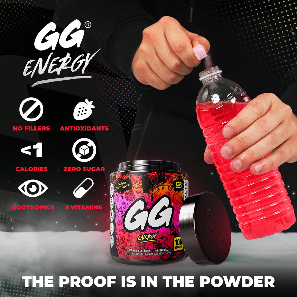 Gamer Supps textura del polvo fino que se disuelve rápidamente