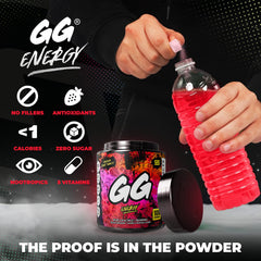 Gamer Supps textura del polvo fino que se disuelve rápidamente