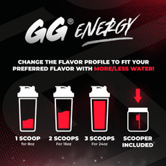Gamer Supps bebida preparada en vaso lista para consumir energizante