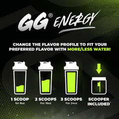 Gamer Supps envase en mano mostrando tamaño y 100 porciones disponibles
