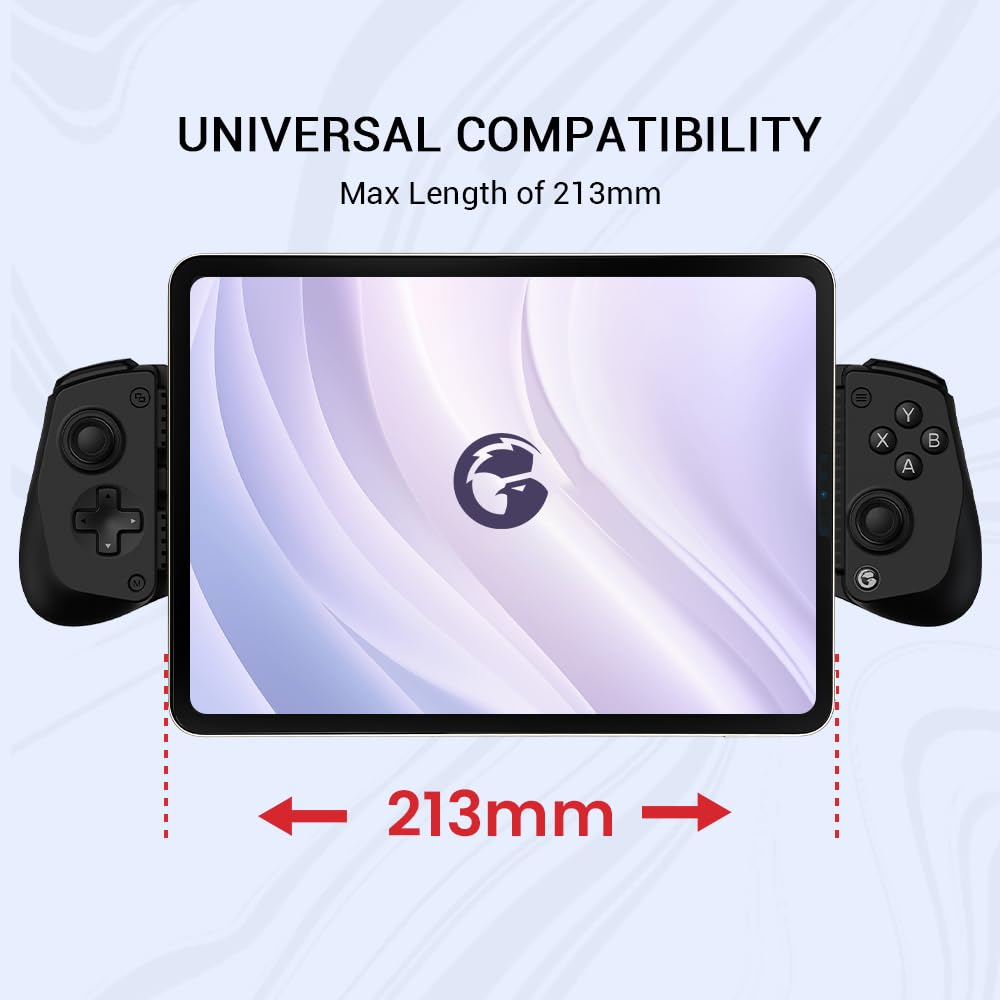 GameSir X5 Lite agarre texturizado lateral, sujeción ergonómica segura