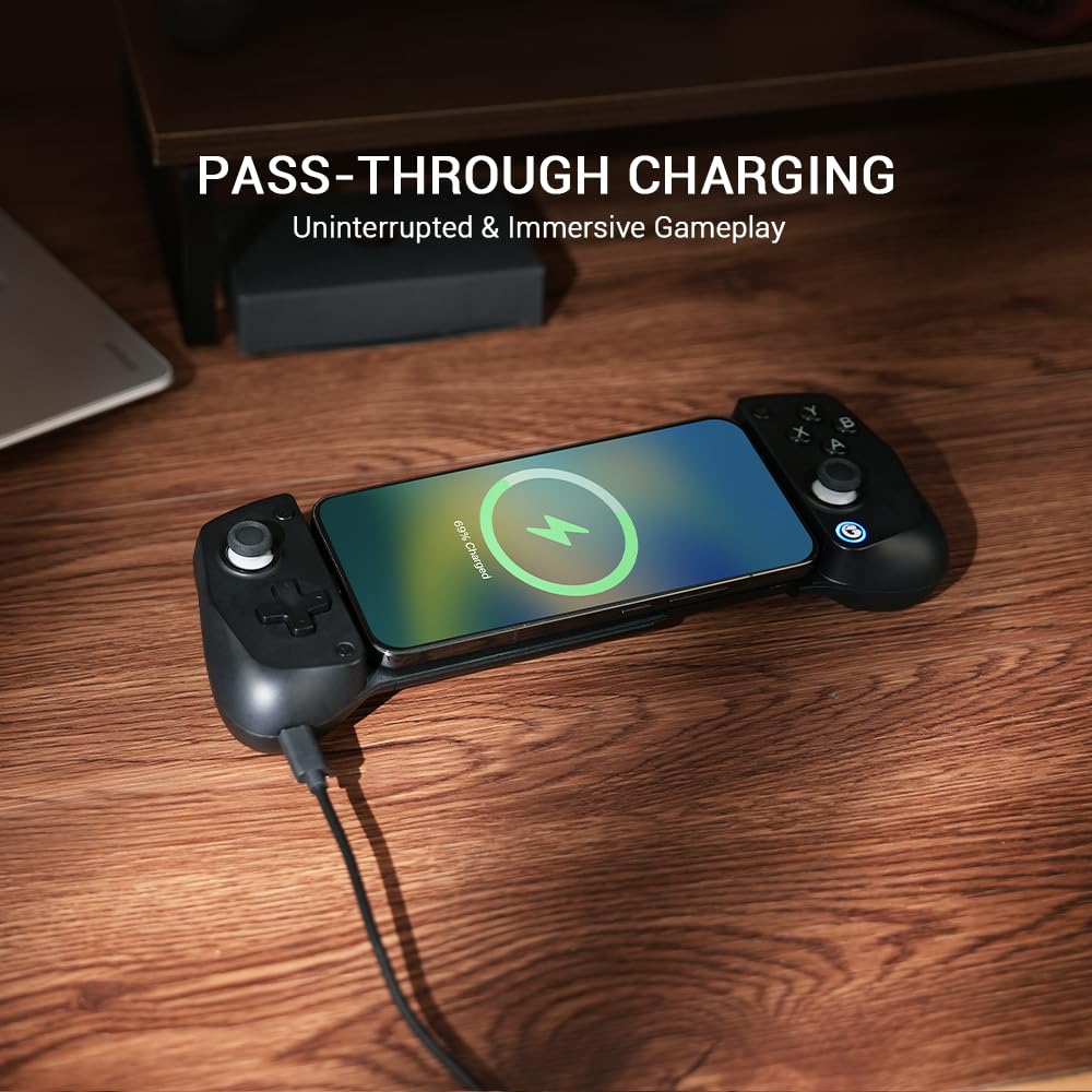 GameSir X5 Lite mostrando app GameSir, personalización de botones fácil