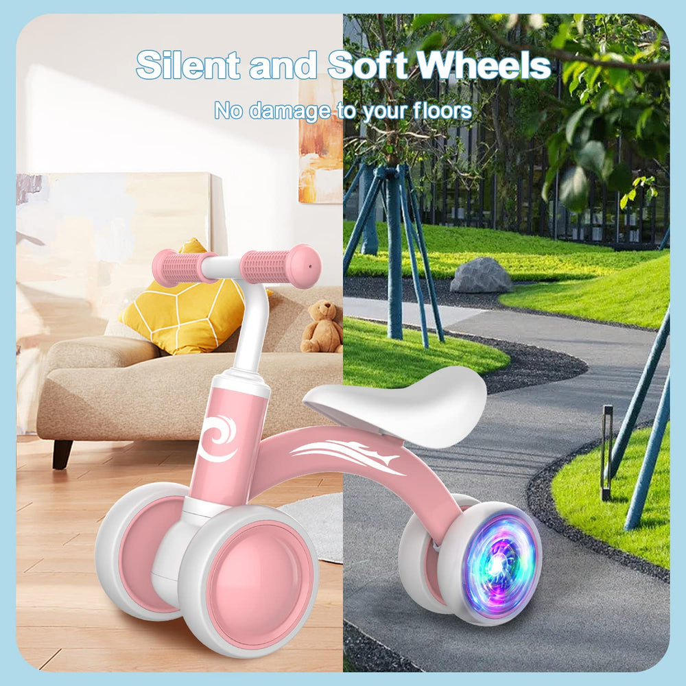 Gamfeiny bicicleta al lado de un niño para comparar tamaño y ergonomía