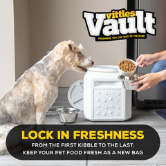 Gamma2 Vittles Vault primer plano del plástico HDPE resistente y seguro