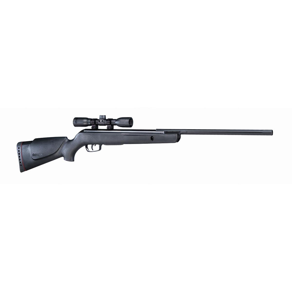 Gamo Varmint en mano mostrando ergonomía y maniobrabilidad en exteriores