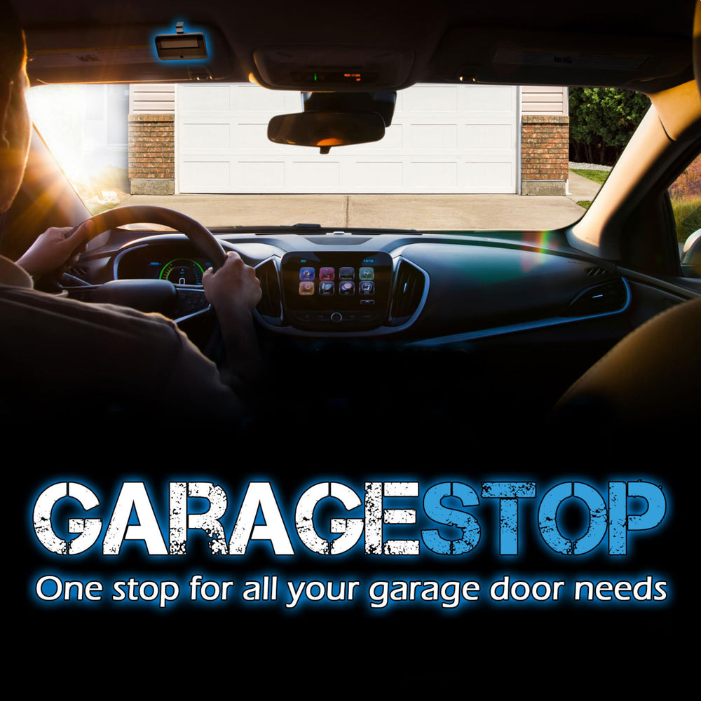GARAGE STOP pilas CR2032 e instrucciones, listo para instalar y usar
