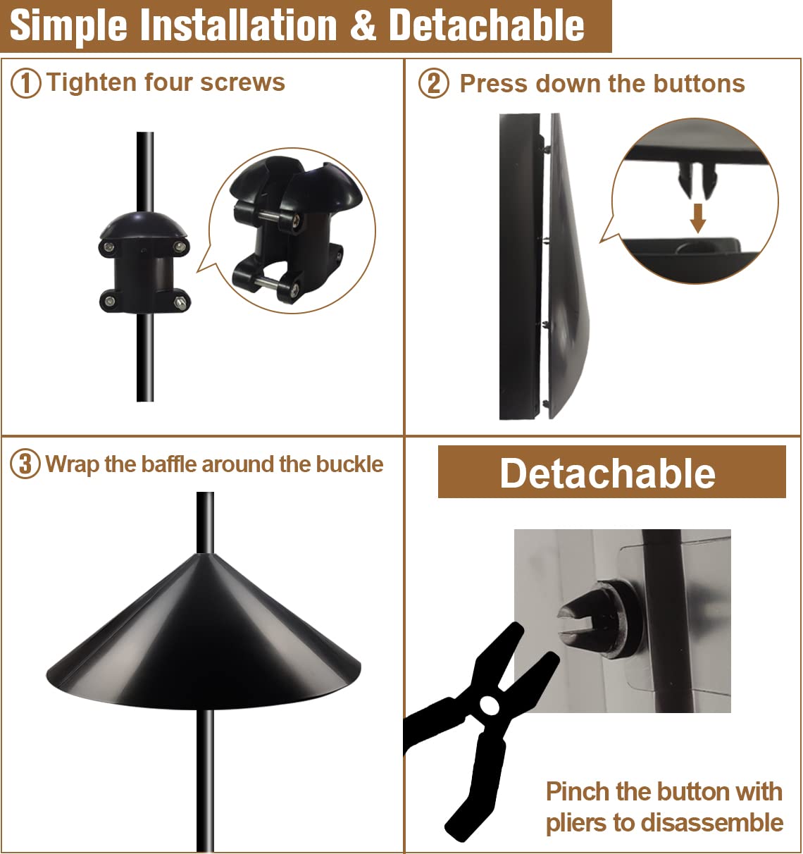 Garbuildman packaging with screws showing ready-to-install convenience