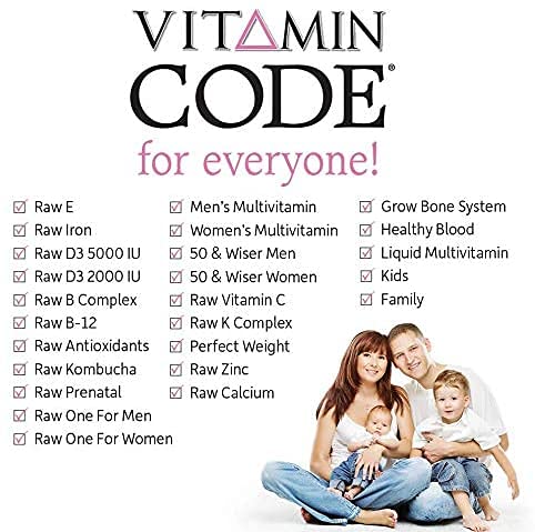 Garden of Life etiqueta nutricional mostrando vitaminas y minerales