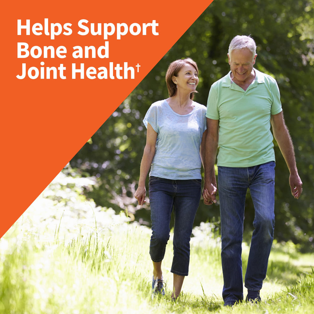 Garden of Life persona tomando cápsula diaria para conveniencia