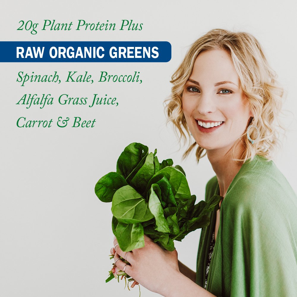 Garden of Life etiqueta con sellos USDA Organic y Gluten-Free, garantía de calidad
