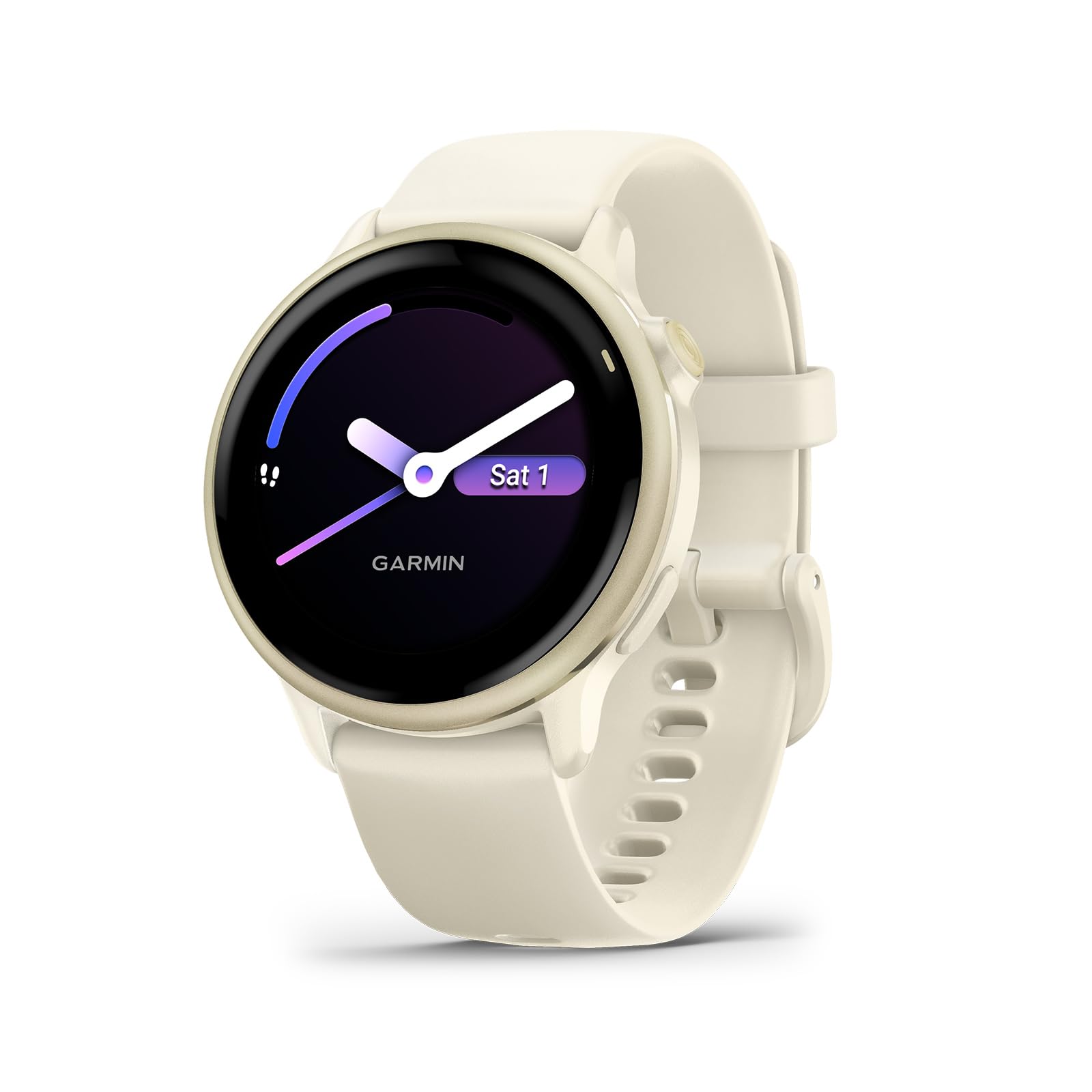 Garmin vívoactive 6 vista frontal pantalla brillante beneficios visuales