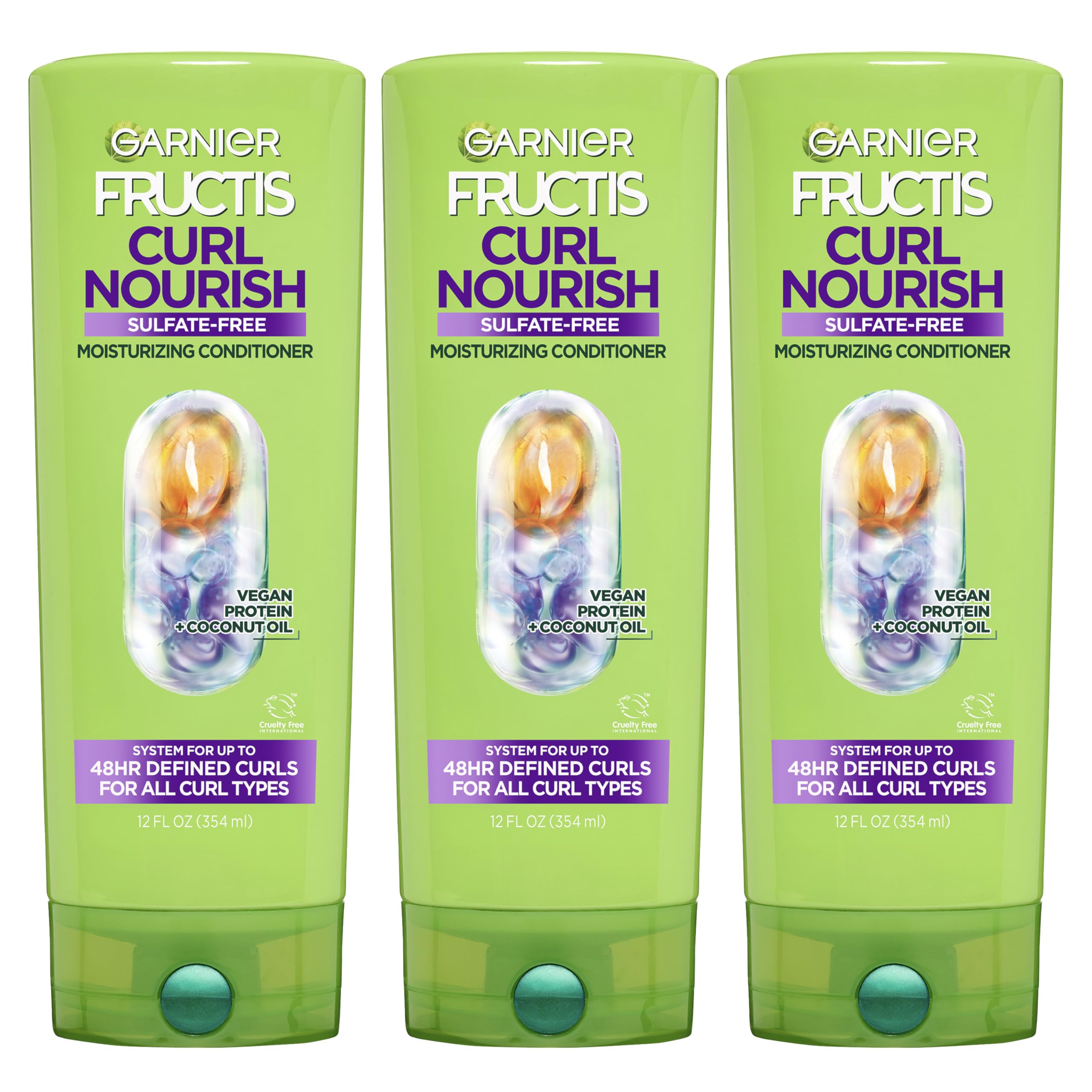 Garnier Fructis acondicionador frontal muestra envase y beneficio hidratación