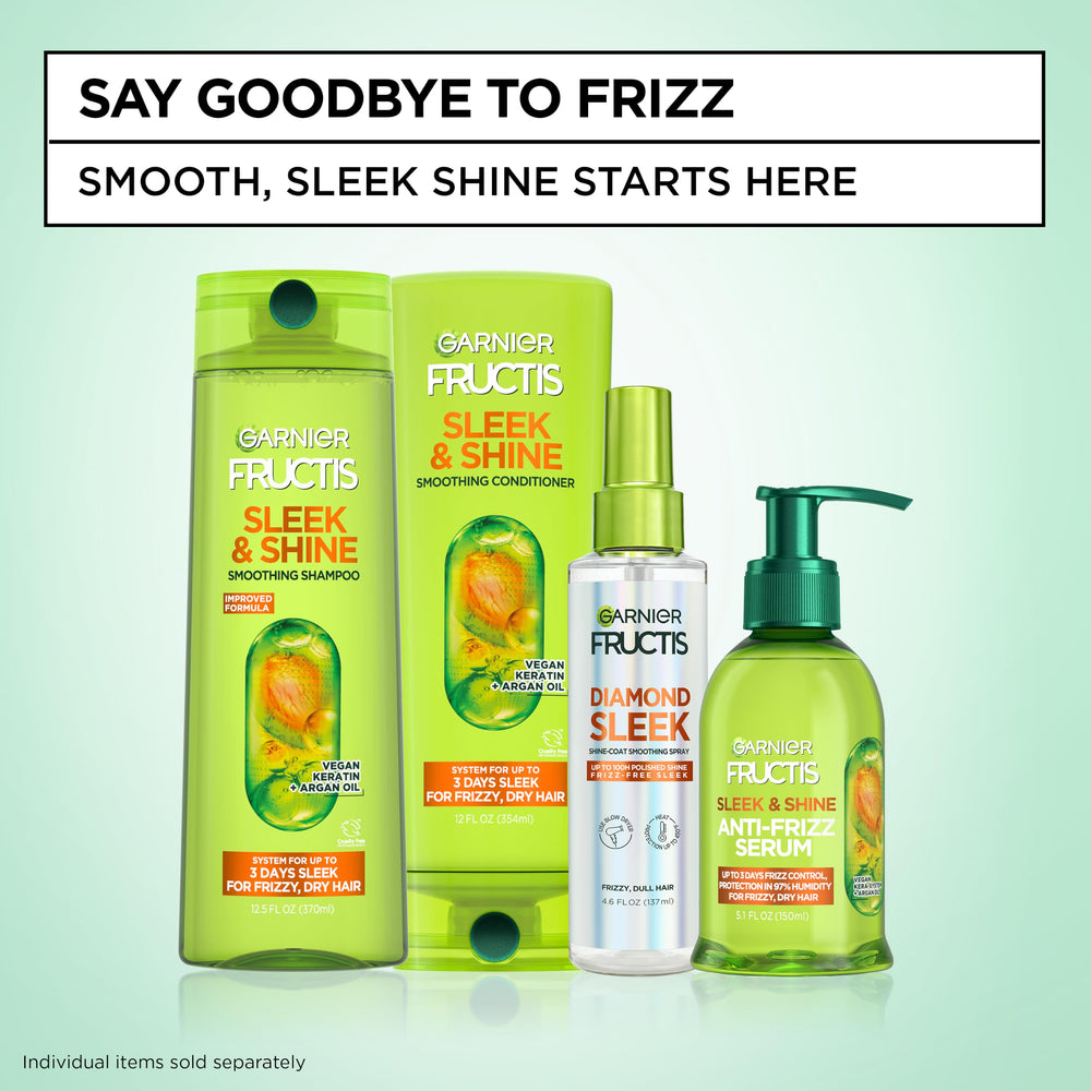 Garnier Fructis cabello suave y sin frizz tras uso