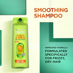 Garnier Fructis comparación de tamaño de los tres productos