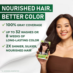 Garnier kit abierto con colorante revelador guantes acondicionador todo incluido práctico