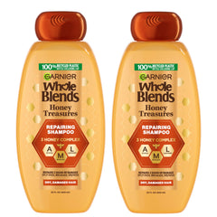 Garnier frente del envase mostrando el diseño y beneficio reparador
