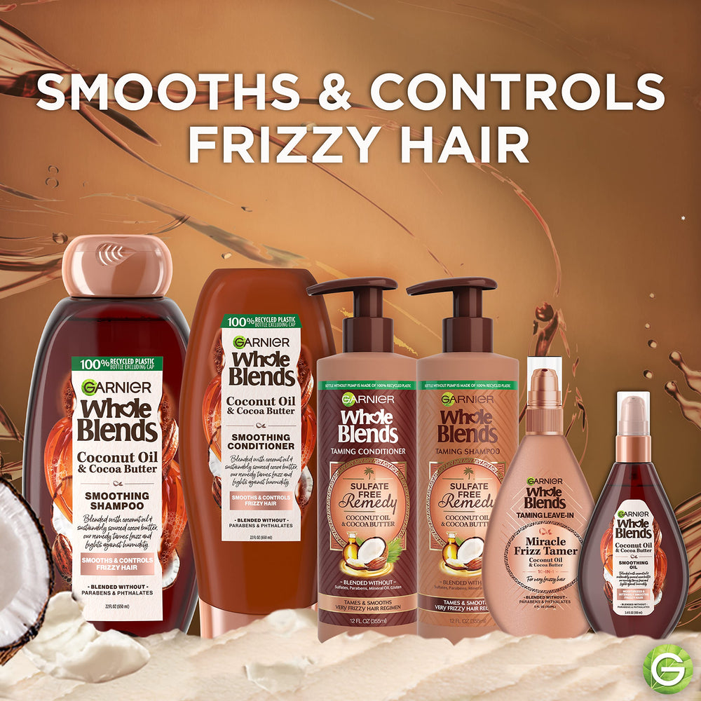 Garnier Whole Blends textura cremosa del acondicionador que nutre el cabello