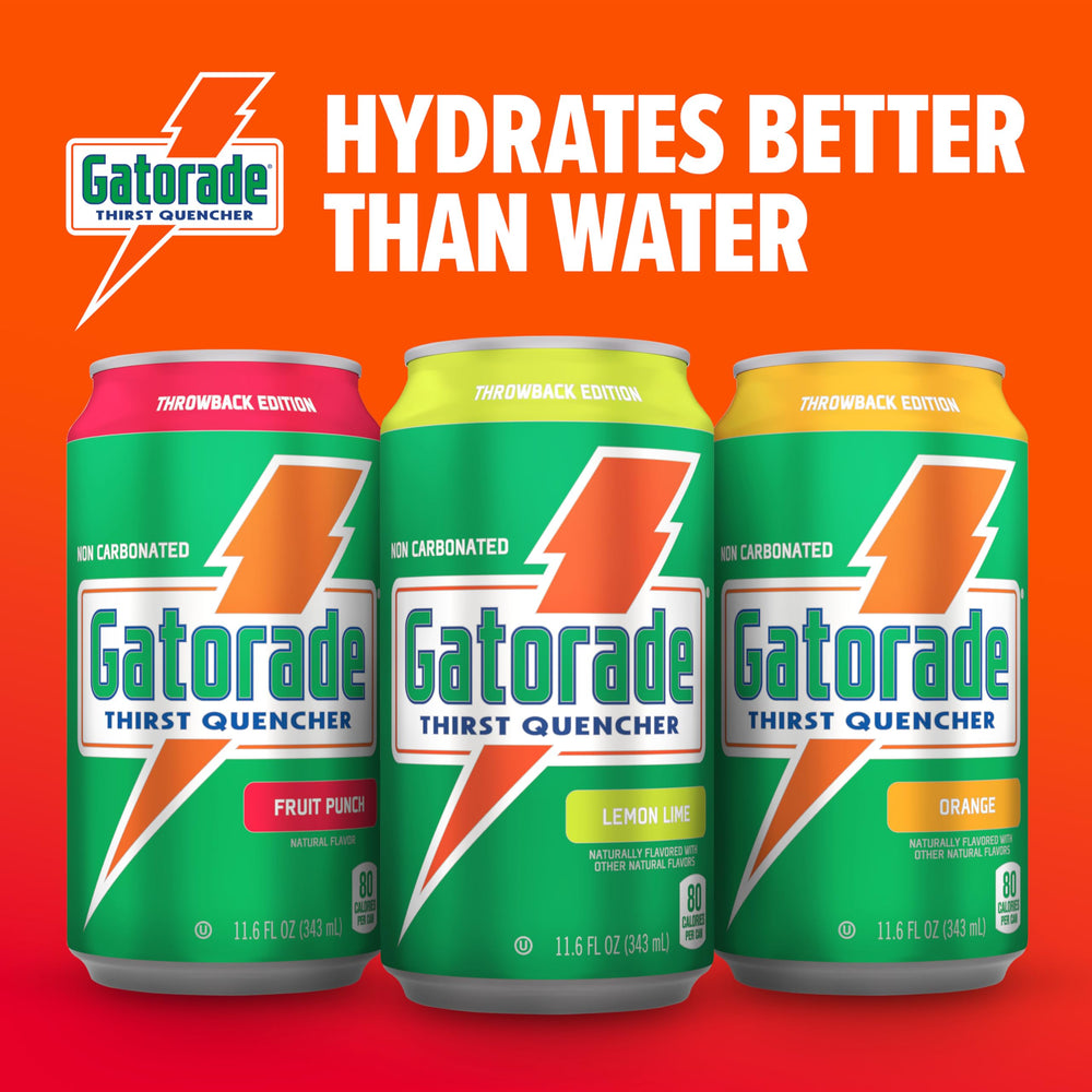 Gatorade etiqueta y lista de ingredientes, información clara y útil