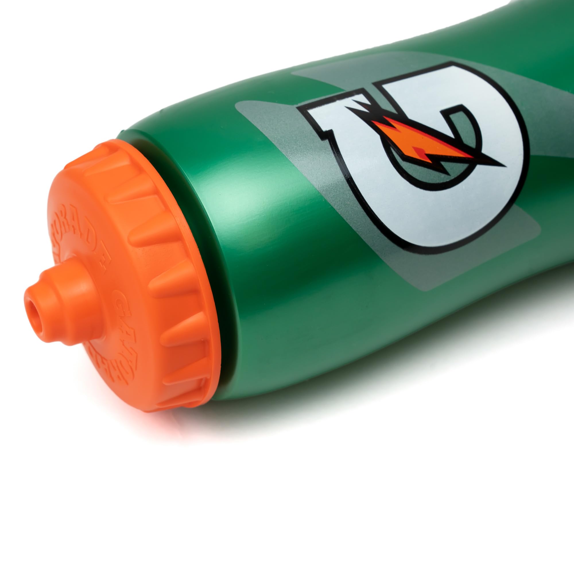 Gatorade franja transparente lateral permite ver nivel de bebida fácilmente
