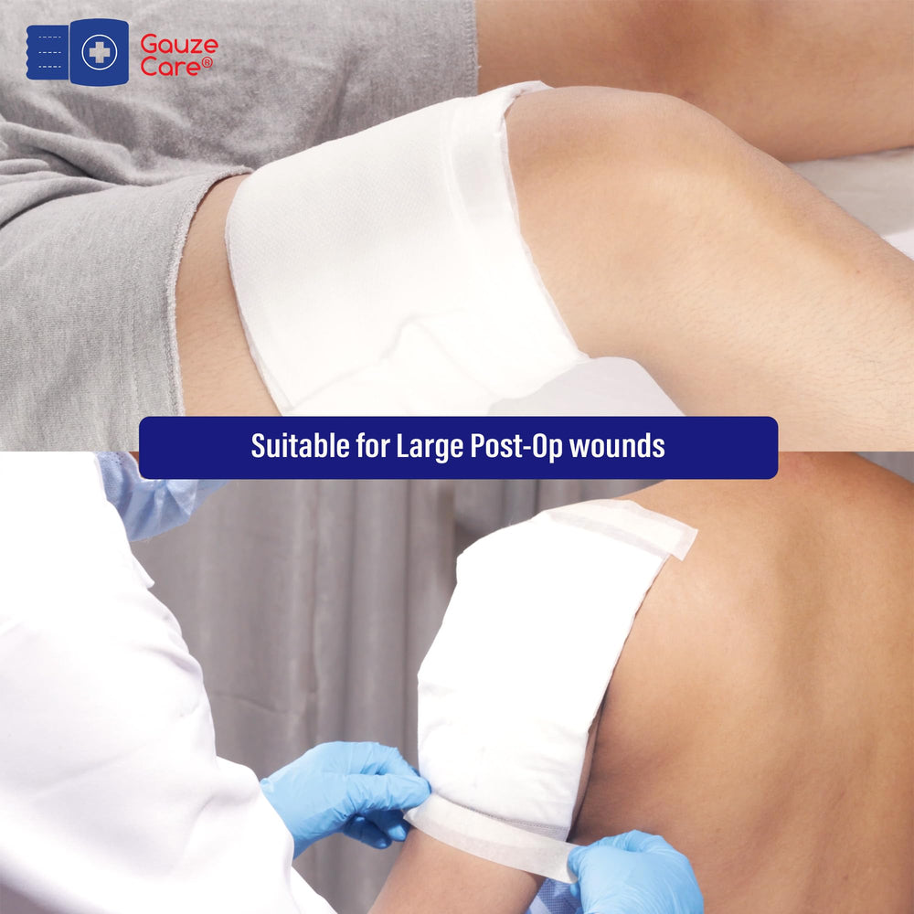 Gauze Care dentro de un botiquín doméstico listo para uso