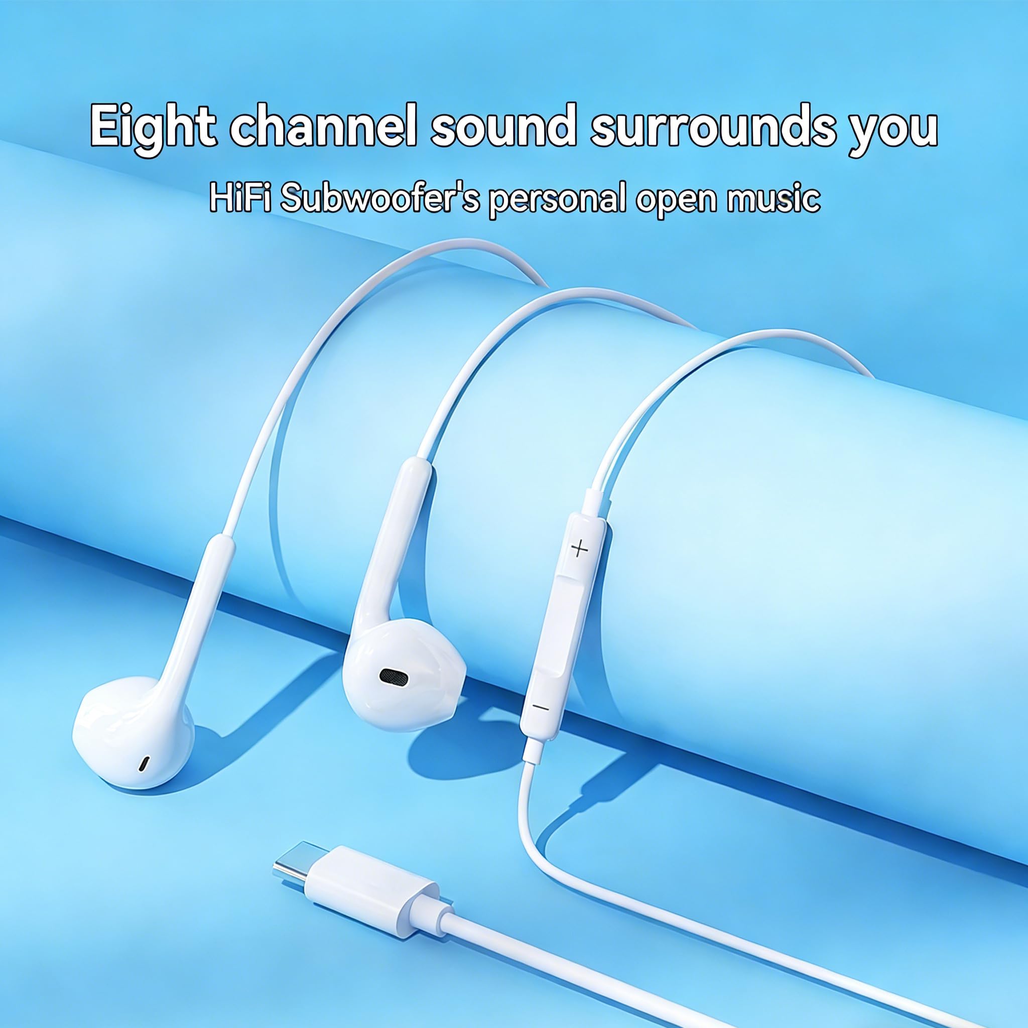 GAXIWILO auriculares sobre la mano para comparar tamaño y portabilidad