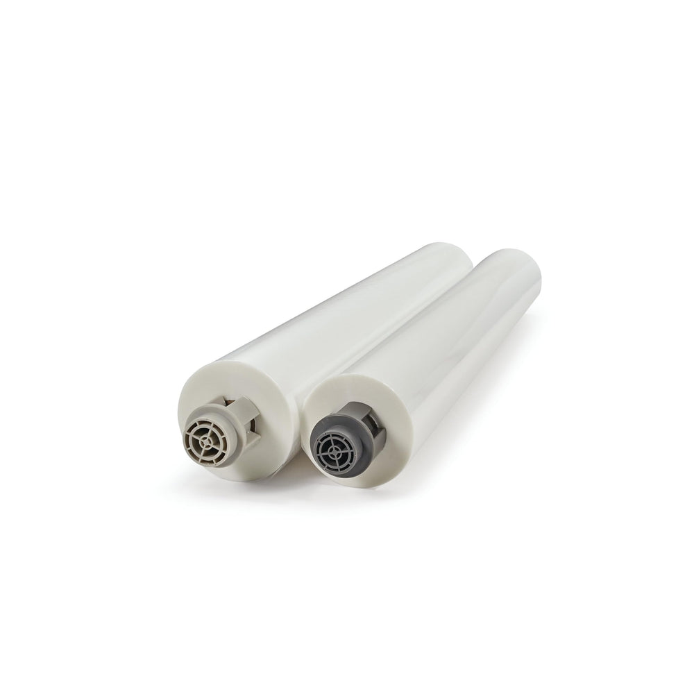 Comparación de tamaño con núcleo de 1" GBC ideal para proyectos largos