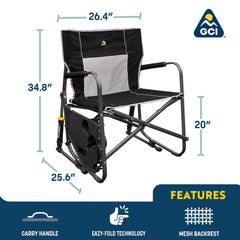 GCI Outdoor primer plano de la malla que permite ventilación y frescura