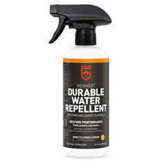 GEAR AID envase Revivex frontal mostrando formato y nombre, protección renovada
