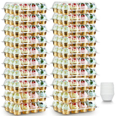 Gencywe vista frontal del estuche mostrando 12 cavidades, presenta y protege cupcakes