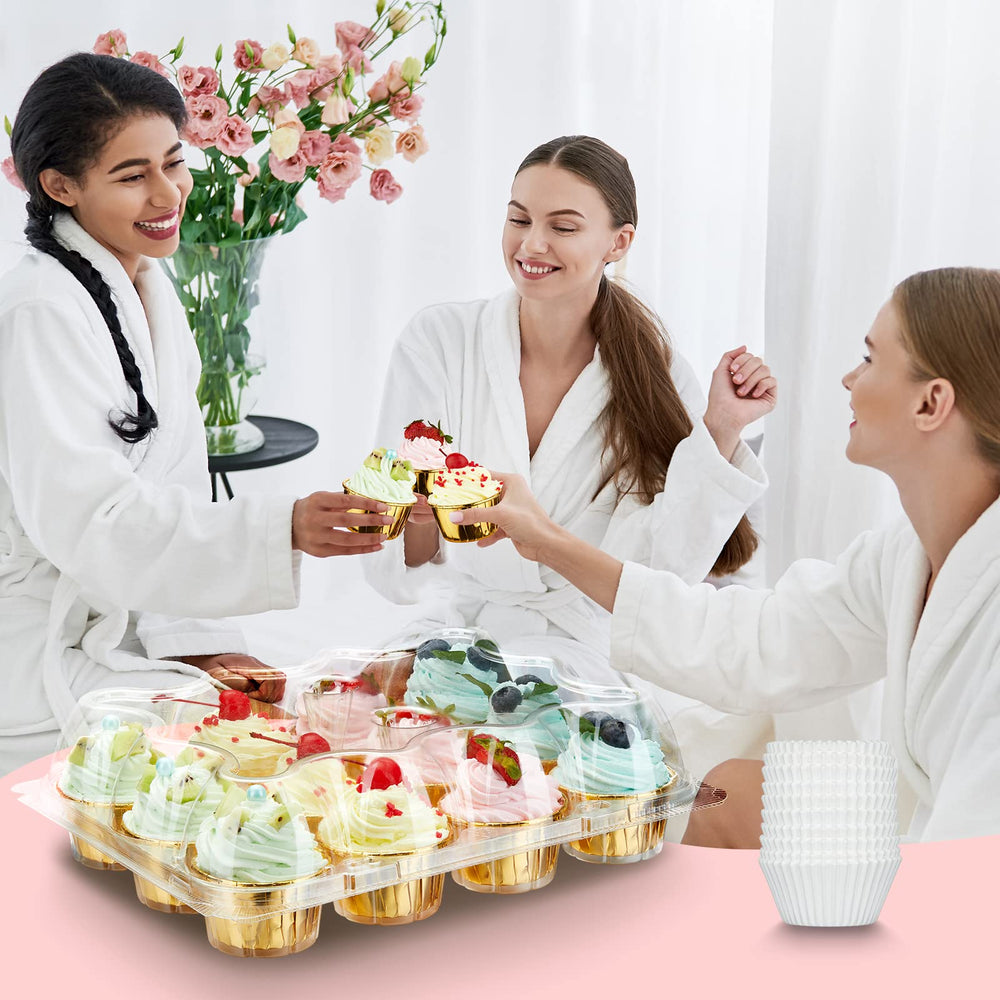 Gencywe mesa de postres con cajas, ideal para eventos y vitrinas profesionales