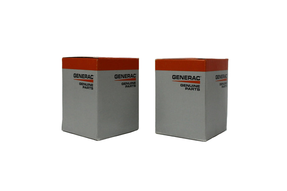 Generac cambio de filtro en generador ilustrando facilidad de mantenimiento rutinario