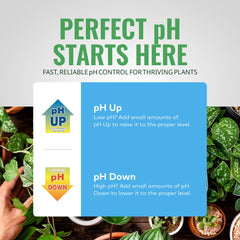 General Hydroponics botella pH Down para corregir pH y prevenir bloqueos