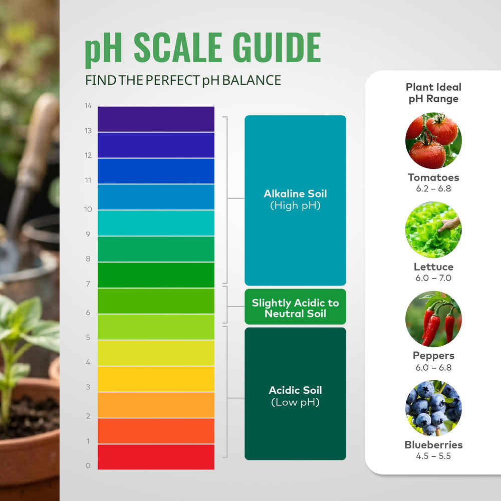 General Hydroponics contenido del kit dispuesto para pruebas rápidas