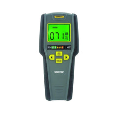 General Tools MMD7NP frontal mostrando pantalla y barras LED, facilita evaluaciones rápidas