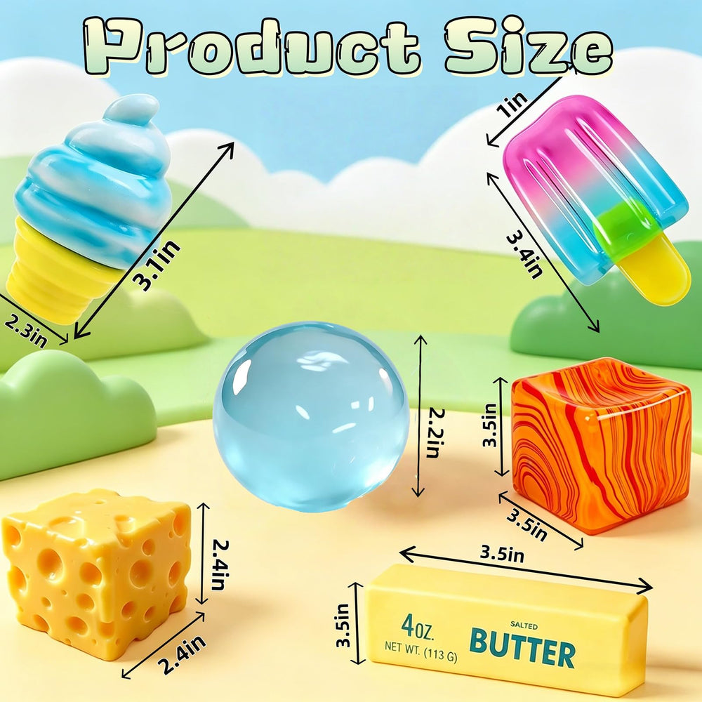 Generic butter squeeze lifestyle desk scene showing fidget use for focused breaks