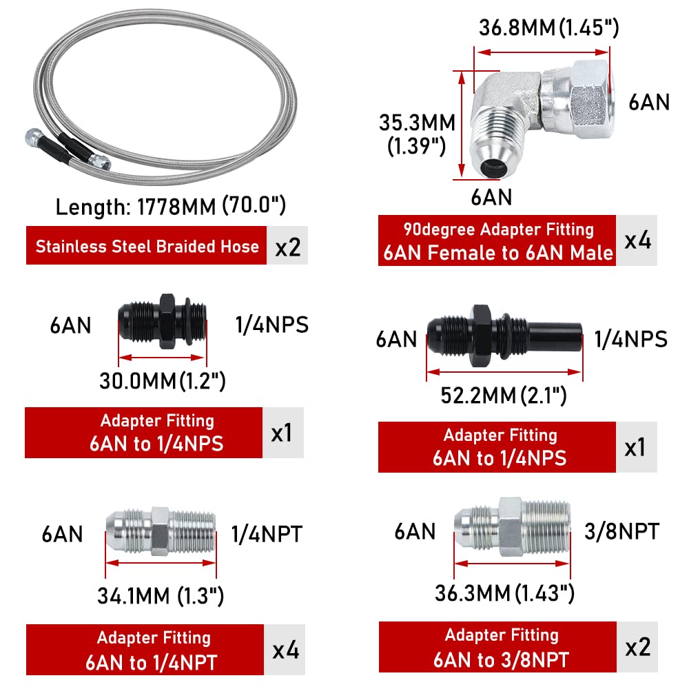 Generic comparación tamaño 70 pulgadas mostrando escala y longitud