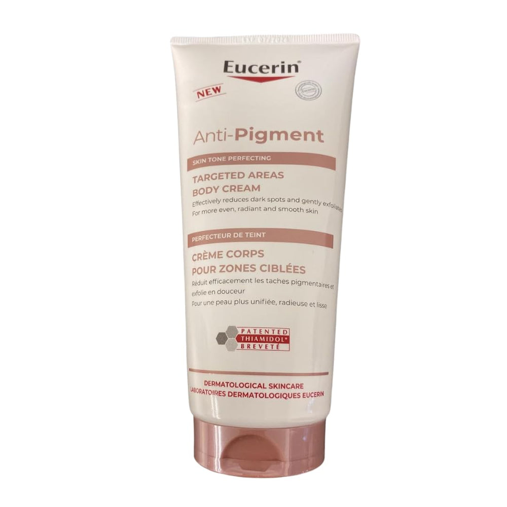 GENERIC crema anti-pigment frente del envase mostrando volumen 200 ml y fácil uso