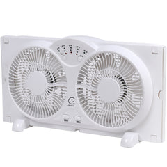 Genesis ventilador primer plano de hélice con motores de cobre duraderos